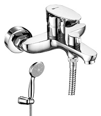 Смеситель Lemark Nero LM0214C для ванны с душем