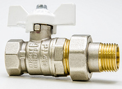 Кран шаровой с американкой 1/2" б. LD Pride