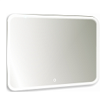 Зеркало AZARIO Стив 800*680, сенсорный выключатель, подогрев Фото 1