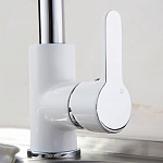 Смеситель для кухни Ledeme L4003W Фото 3