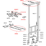 Система инсталяции для биде Alca Plast А105/1120 Фото 3