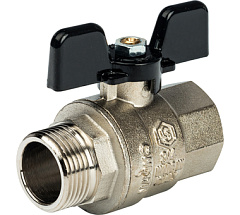 Кран шаровый 1" б. г/ш Stout