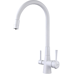 Смеситель для кухни Lemark Comfort LM3075W с подключением к фильтру питьевой воды