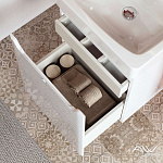 Тумба с раковиной Alavann Lana 50 белый Фото 4