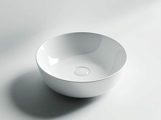Раковина накладная Ceramicanova Element CN6013 белый глянцевый Фото 1