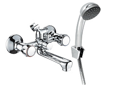 Смеситель для ванны с аксессуарами Konner ELEMENT QUARZ ELQ2520