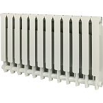 Радиатор алюминиевый STOUT Bravo 500 14 секций Фото 2