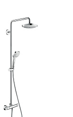 Душевая система термостатическая Hansgrohe Croma Select S 180 2jet Showerpip