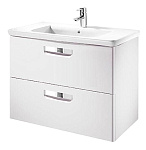 Тумба с раковиной Roca The GAP 80 белая Фото 1