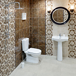 Унитаз-компакт Керамин Альбано безободковый Фото 4