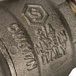 Кран шаровый 3/4" б. ш/ш Stout Фото 3