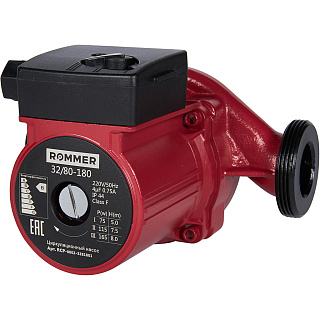 Насос циркуляционный ROMMER 32/80-180 Фото 1