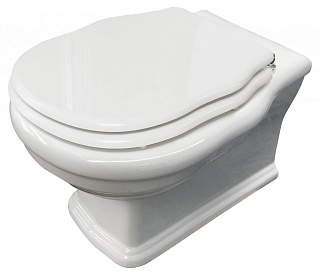 Унитаз подвесной безободковый BelBagno BOHEME Soft сиденье с микролифтом Фото 1