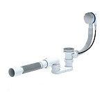 Сифон Ани для ванны ЕМ701 c переливом полуавтомат Фото 1