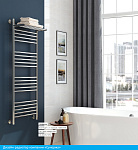 Полотенцесушитель водяной Сунержа БОГЕМА с полкой+ 800х400 Фото 5