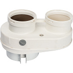 Адаптер моноблочный для раздельного дымоудаления DN80/80 STOUT (Bx) Фото 2