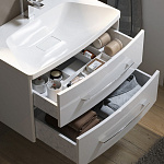 Комплект мебели для ванной Aqwella Neringa 80 Белый Фото 7