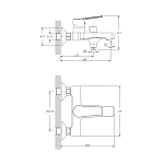 Смеситель для ванны RUSH Balearic (BA3935-44) Фото 2