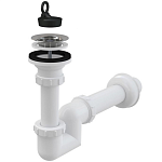 Сифон для раковины S-образный Alca Plast A412-DN40 Фото 1