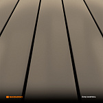 Радиатор алюминиевый Mandarino Raggio 500, 10 секций, Шампань С31 (комплект для подкл.1/2 шампань) Фото 2