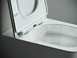 Унитаз-компакт Ceramica Nova Cubic CN1803 с микролифтом, безободковый Фото 3