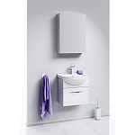 Комплект мебели для ванной Aqwella Allegro 50 1Я Белый Фото 4