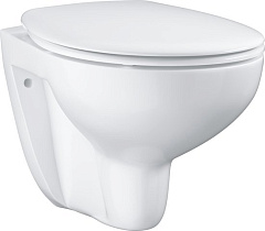 Унитаз подвесной Grohe Bau Ceramic безободковый с микролифтом 