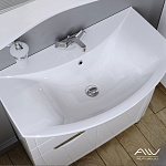 Тумба с раковиной Alavann Monaco 80 белая Фото 3