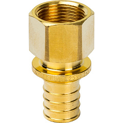 Переходник с внутренней резьбой 25x3/4" STOUT для труб из сшитого полиэтилена аксиальный