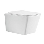 Унитаз подвесной безободковый Azario Boca с сиденьем микролифт Фото 1