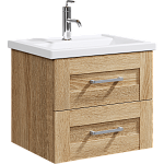 Комплект мебели для ванной Aqwella Foster 60 Дуб Сонома Фото 5