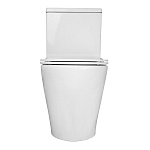 Унитаз напольный безободковый Azario Flin c сидением микролифт Фото 11