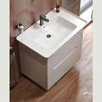 Тумба с раковиной Alavann Berta 80 белая Фото 5