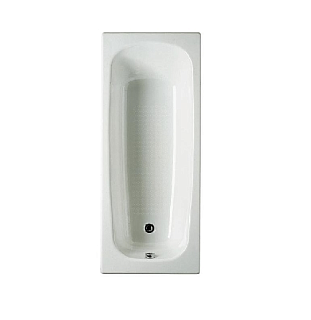 Ванна чугунная Roca Continental 150x70 с комплектом ножек Фото 1