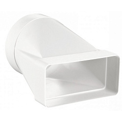 Соединитель плоский-круглый 204х60 d=125мм в упак. 