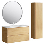 Комплект мебели для ванной Aqwella Accent 100 Дуб Золотой Фото 1