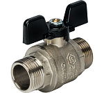 Кран шаровый 3/4" б. ш/ш Stout Фото 1