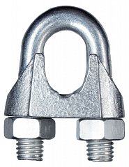 Зажим (хомут) для троса 3-4 мм нерж.