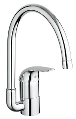 Смеситель для кухни Grohe Euroeco высокий излив