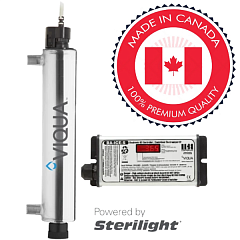 УФ система обеззараживания VIQUA S8Q-PA/2 (Sterilight  S8Q-PA/2) с отдельным БП, 2,3 м3/ч