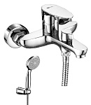 Смеситель Lemark Nero LM0214C для ванны с душем Фото 1