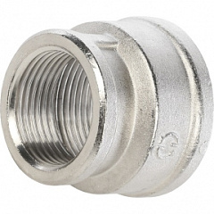 Муфта переход. 1 1/2х1 1/4" ник. Stout