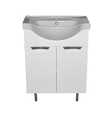 Тумба Loranto Стиль 70 (700*850*295) с раковиной Erica 70