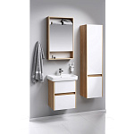 Зеркало-шкаф Aqwella City 50см Дуб Балтийский Фото 4