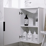 Тумба с раковиной подвесная Aqwella Accent 40см Дуб золотой Фото 3