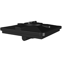 Бак для душа 120 л. (950х950х305) с выходом под ТЭН