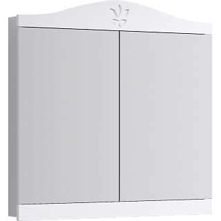 Зеркало-шкаф Aqwella Franchesca 85см Белый Фото 1