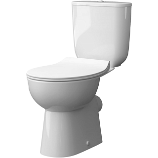 Унитаз-компакт Керамин Гольф безободковый Slim Фото 1