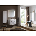 Комплект мебели для ванной Aqwella Neringa 80 Белый Фото 10