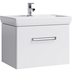 Тумба с раковиной подвесная Aqwella Neo 70см Белый